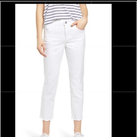 Wit & Wisdom White cropped jeans - Picture 1 of 4